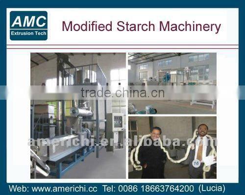 Cassava starch extrusion processing line