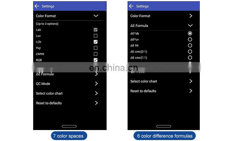 LS170 45/0 Handheld Portable Colorimeter w/ Cellphone APP For Ordinary Printing Surface Coating Film