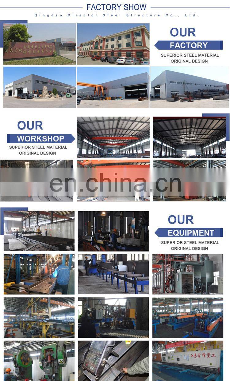 Qingdao prefab metal frame storage sheds with easy installation folding bins buildings