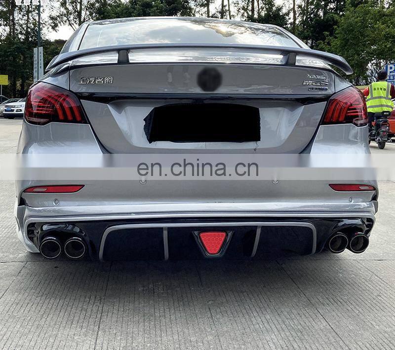 Runde Car Modification PP Material Front Lip Rear Lip Side Skirt Suitable For 2020-2021Third Generation Morris Garages 6 Body Kit