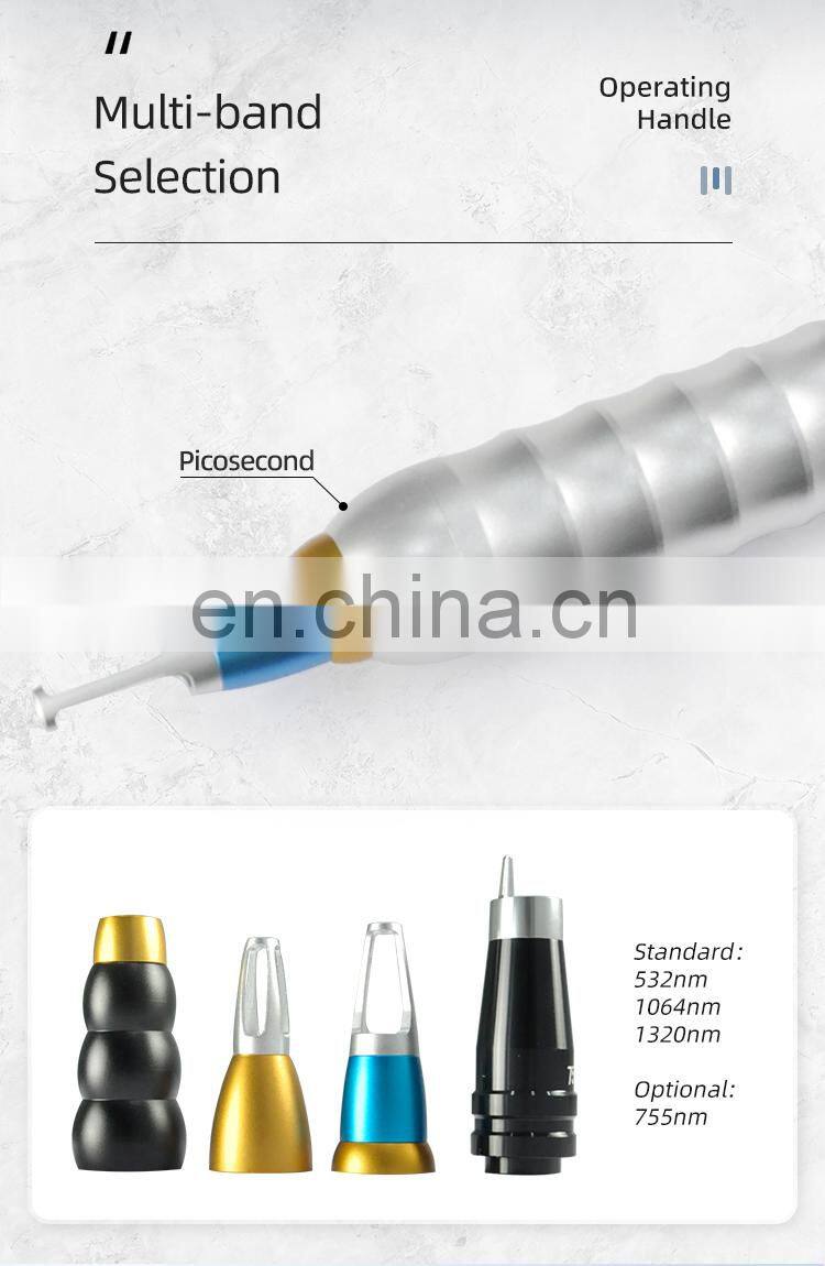 White Color Popular Portable Picosecond Laser Korea Tattoo Removal Equipment