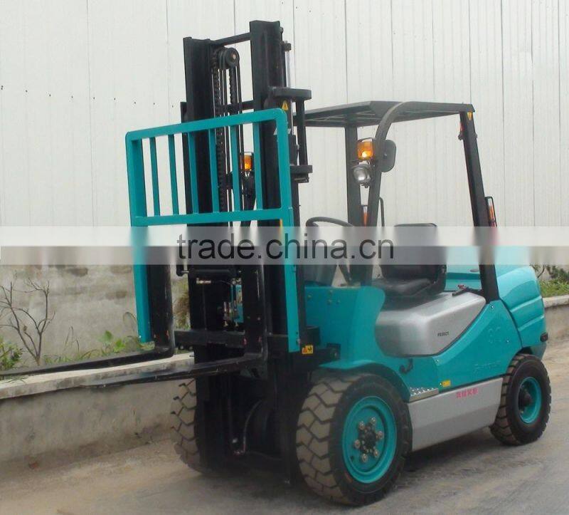 Forklift attachment hang on sideshifter