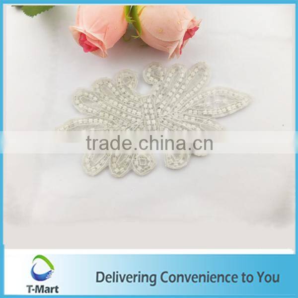 shining cheap 2mm chaton stone roll appliques
