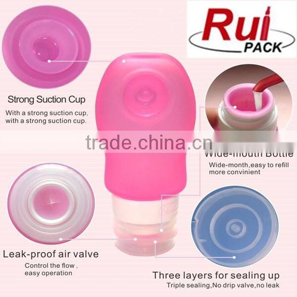 Portable Mini Travel Set /Silicone Travel Bottle for Shampoo/ Travel Accessory