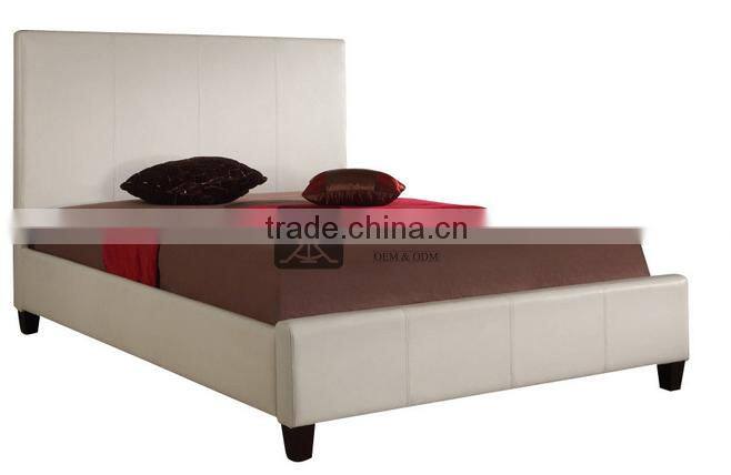 BE-163 Wooden Box Double Bed design