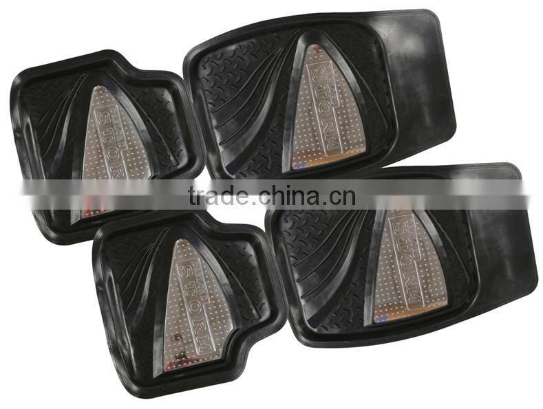 High quality low moq car accessories floor mats car captiva accessories