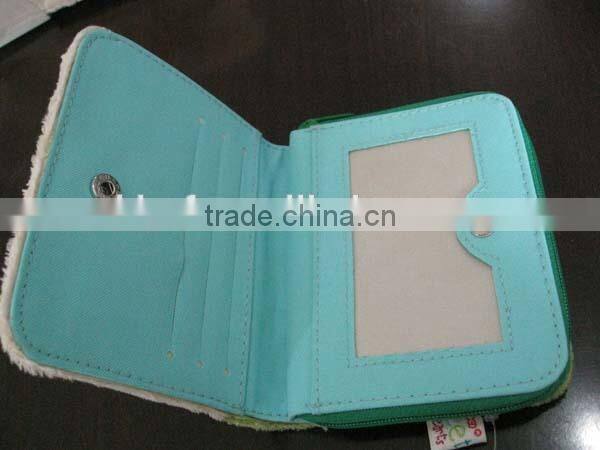 Kids cartoon animal print wallets