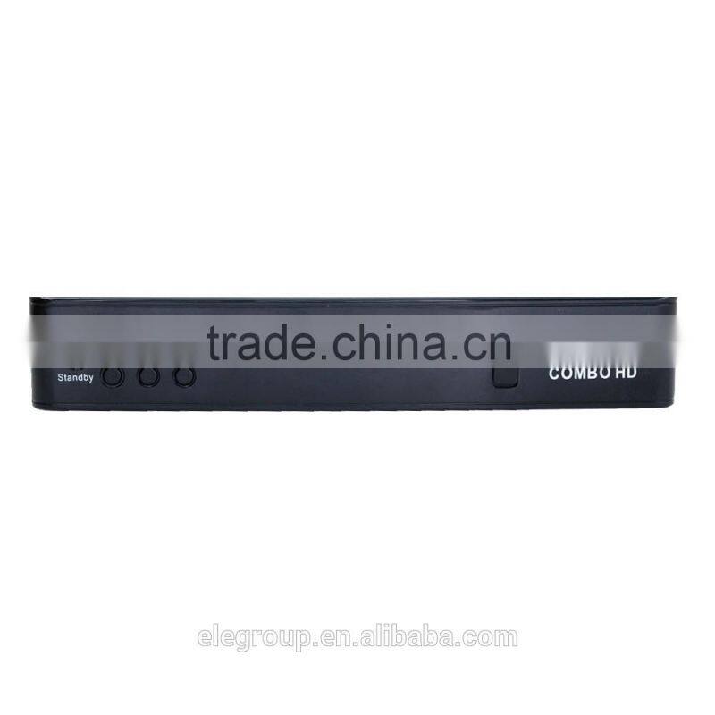 2016 New arrival V26 DVBWORLD combo hdtv satellite receiver for north america with jb200 tuner jyazbox v21