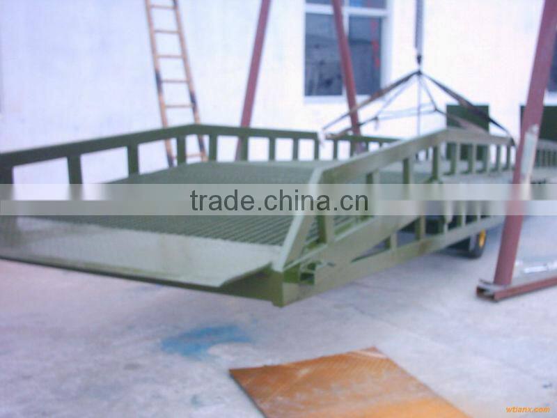 4 ton stationary adjustable loading dock ramp on sale DCQG-4
