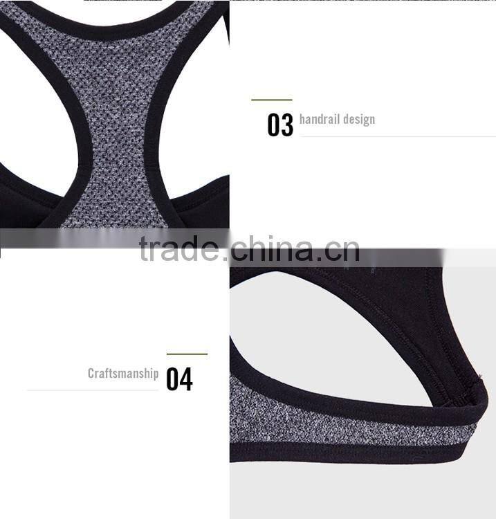 new design ladies sexy fitness wear sports bra custom made yoga bra