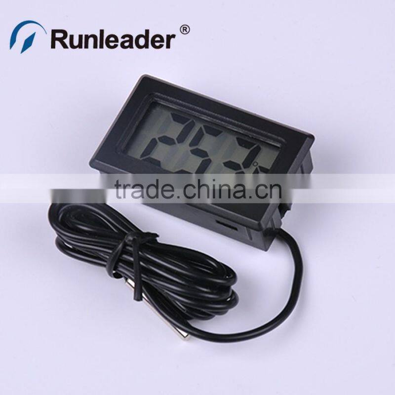 Samll LCD DIGITAL thermometer temperature meter for desk office green house car