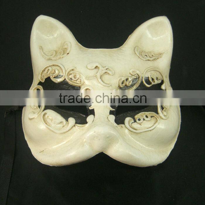 Black Eye Evil Venice Cat Mask Unique