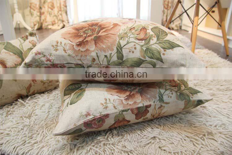 Home decorative custom size cheap digital cushion covers