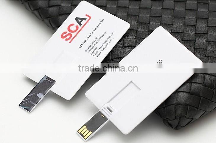 8GB USB Memory Flash Drive Stick Credit Card LOGO Print