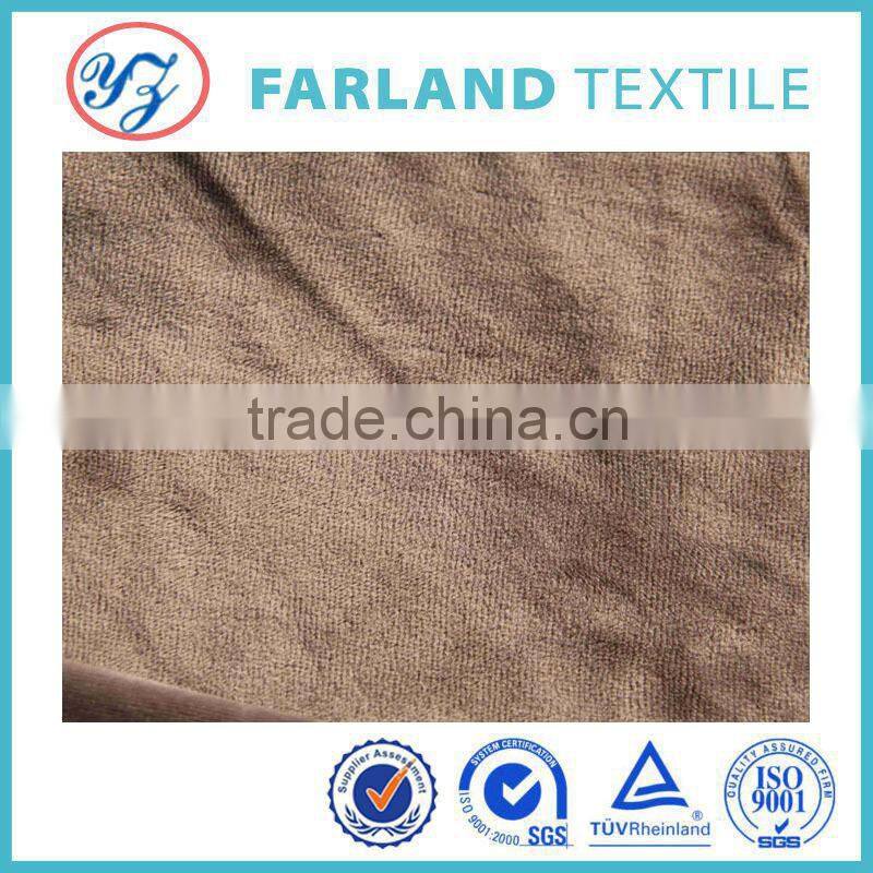 Super soft diamond velvet fabric