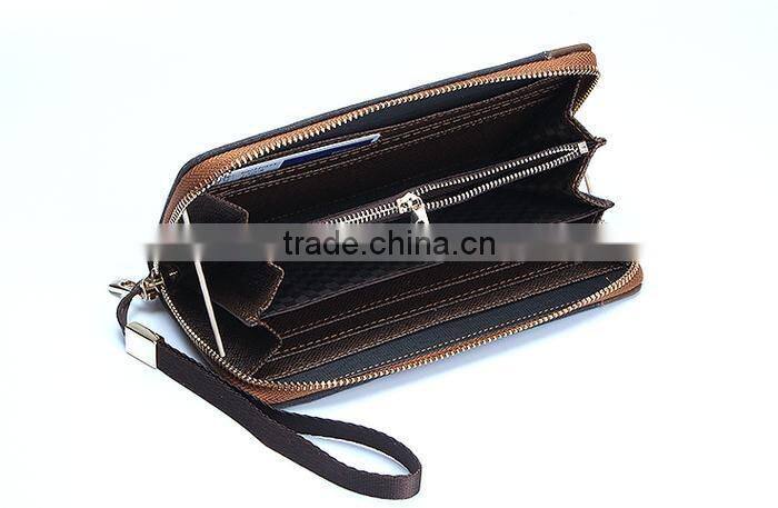 Lastest Fashion New High Quality Zipper Canvas Purse Large Wallet Canvas