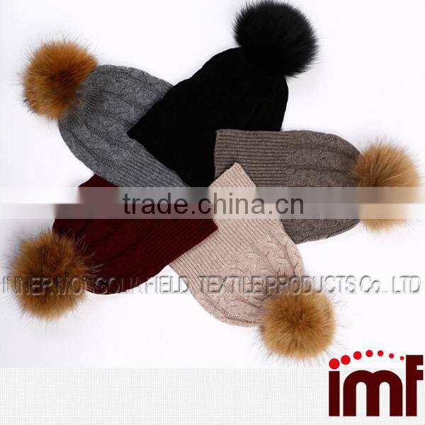 Wholesale Wool Oversized Baggy Beanie Hat