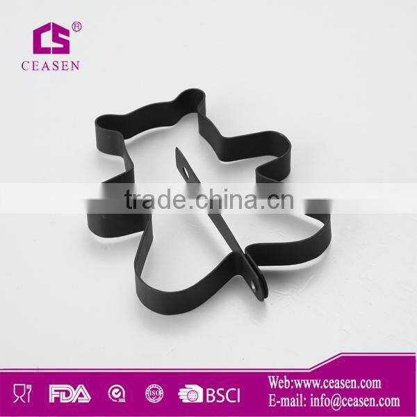 lovely Bear shape metal with nonstick painting cookie cutter/cake mould