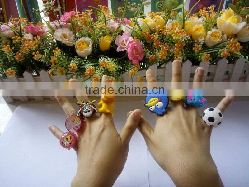 Cheap various lovely plastic ring
