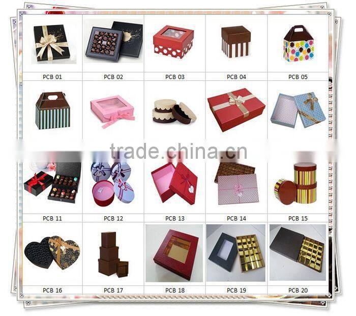 Cute Bear Paper Chocolate Box,Cardboard Chocolate Case