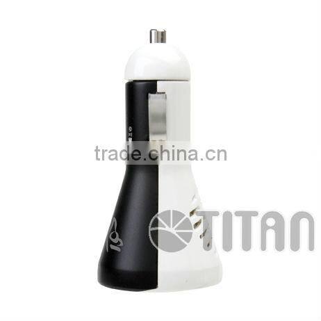 Hot sale multi function 2 in 1 USB car charger and tablet charger