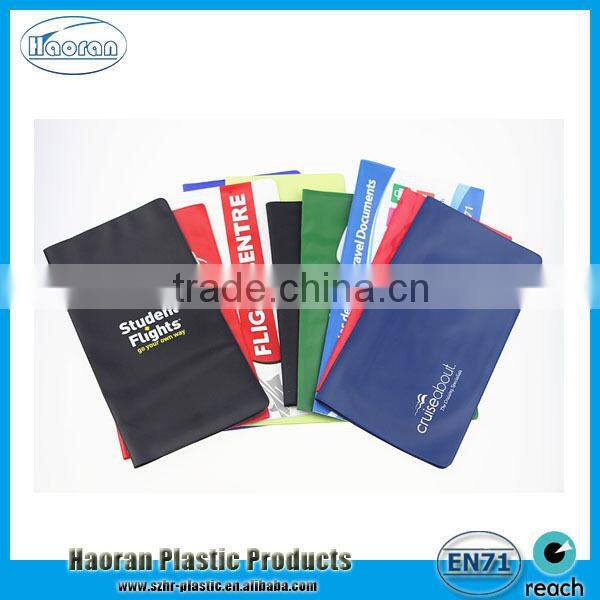 Eco-friendly PVC Flight Ticket Wallet China Manufacturer