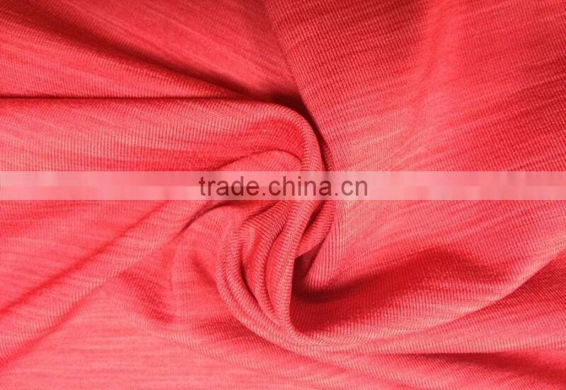 cationic polyester/spandex single jersey