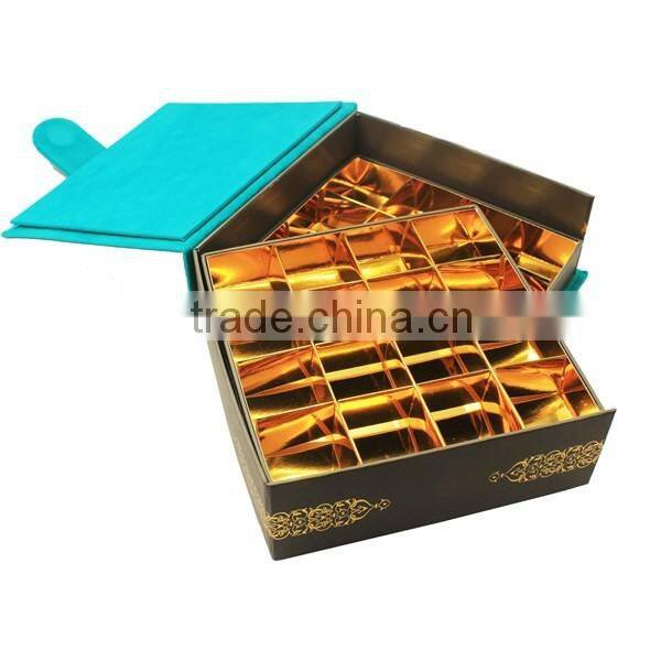 Yiwu Manufacturers paper & plastic Chocolate Box