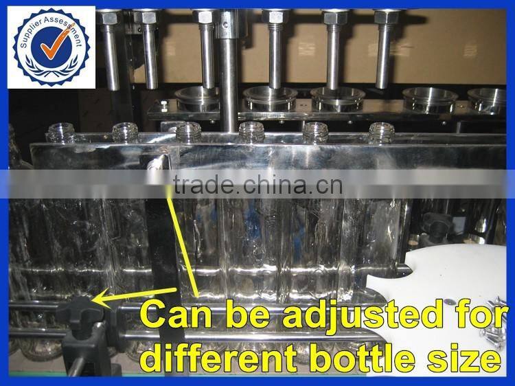 Trade assurance Automatic high speed alcohol filling and capping machine