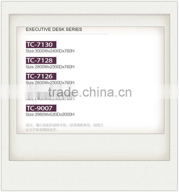 New hot-selling office table with side table