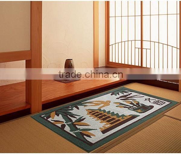 home use pvc back fashion design large outdoor mat
