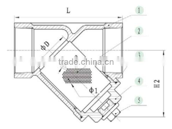 Precisely Stainless Steel Y-Strainer Made by China Supplier