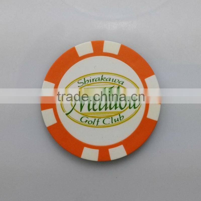 Plastic Pocker Chips Casino Chips Custom Printing custom printing 14.5Gram clay poker chip