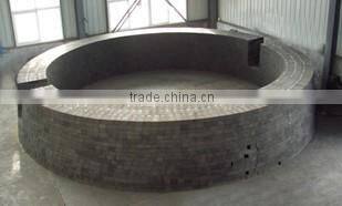 anti-erosion carbon bricks for phosphate producing