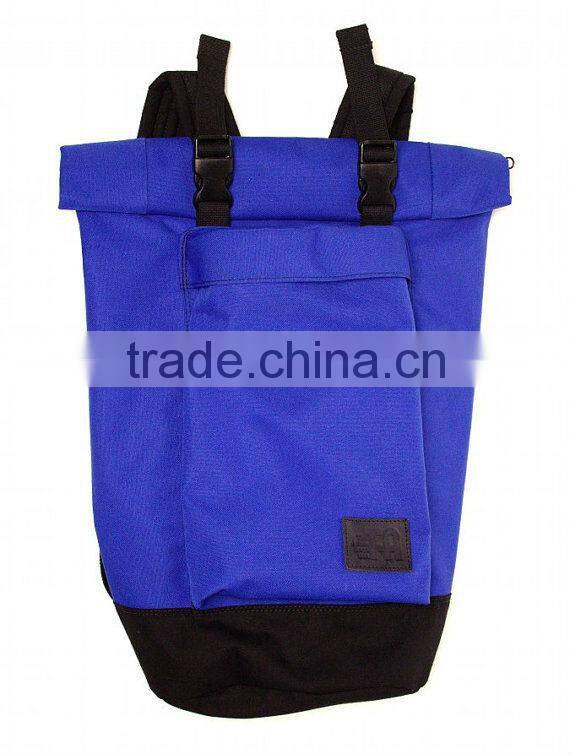Fashion Canvas Sports Rolltop Backpack