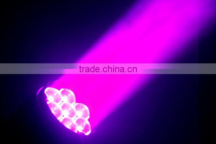 7pcsx12.8W RGBW 4in1 DJ LED Moving Head Light