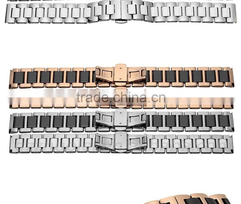 16|18|20mm Stainless steel bracelet wristbands waych band