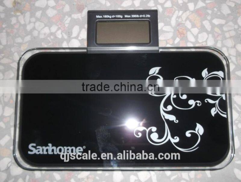 CR2032 battery digital colorful mini promotional body scale