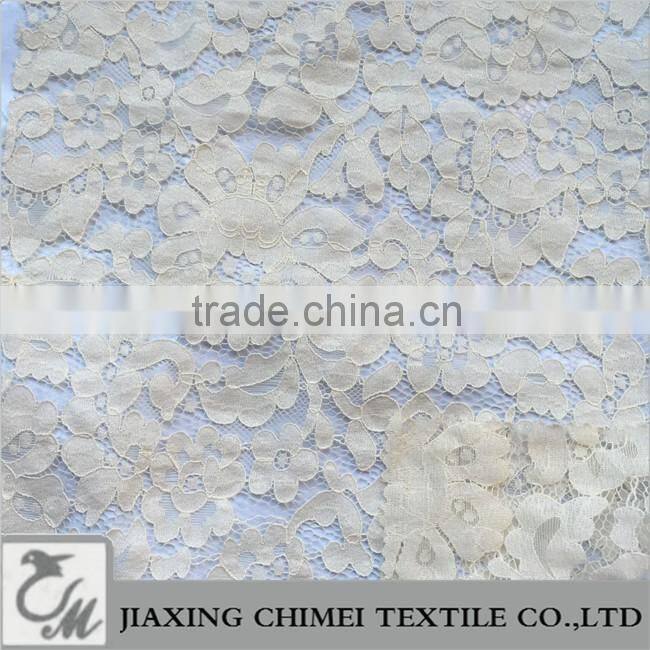 cream white lace fabric