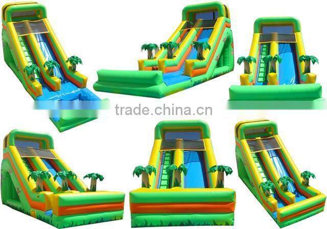 low price kids inflatable water slide backyard for party use