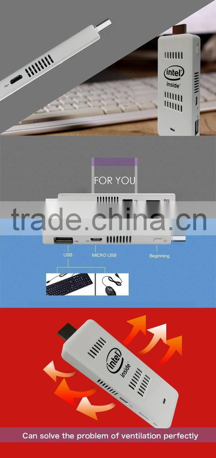Wholesale smart computer stick mini pc for windows 8.1