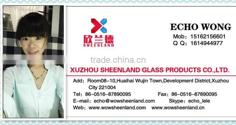 100ML wholesale customized classic square empty clear glass perfume bottle