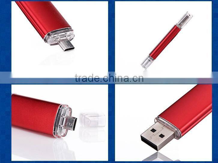 2016 new High speed cheap micro OTG 2.0/3.0 usb 3.0 flash drive for smartphone/tablet pc