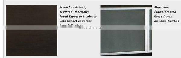 Modern melamine home computer desk NAP-03ESP