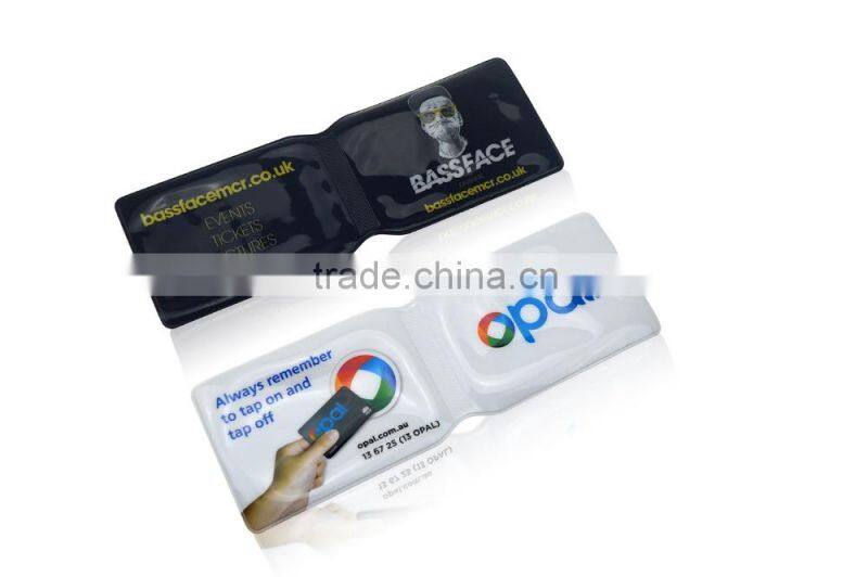 Hot Sale Portable PVC Card Holder Useful PVC ATM Card Holder