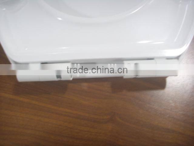 Two push button quick release WC toilet seat cover with European standard size