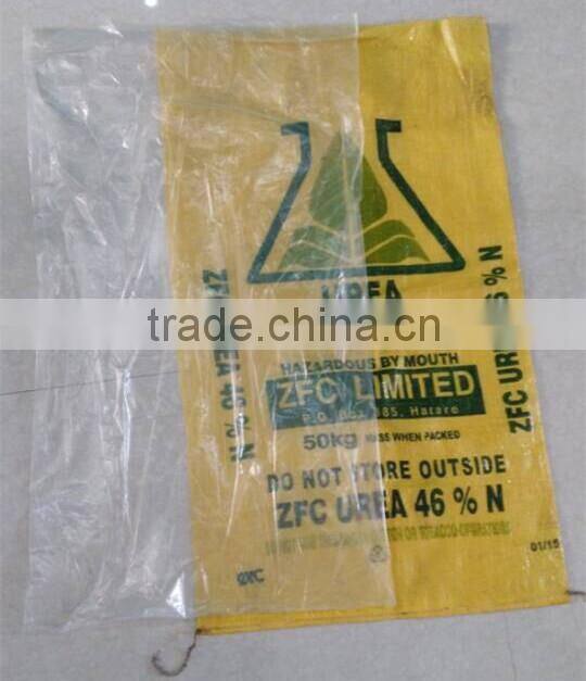 Urea fertilizer price sugar flour rice bag 50kg pp woven bag