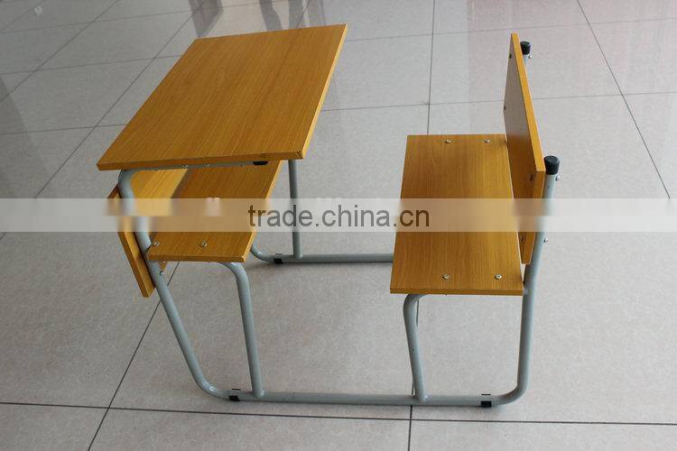 Cheap and high quality standard size of school desk chair made in china