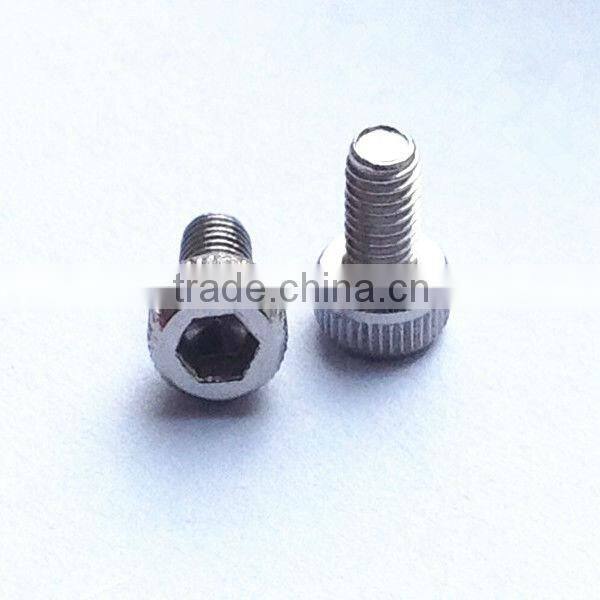 stainless steel304 knurled screw