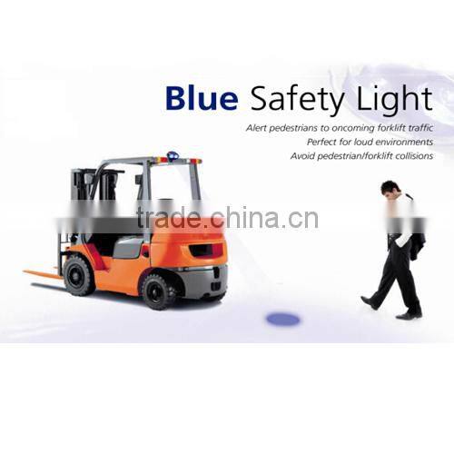 12V 5" x 3" LED Safety Lamps Led Blue Forklift Lights LED Material Handling Safety Light